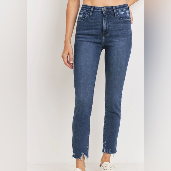 Just Black Denim - Just Black Women's Dark Blue Skinny Jeans